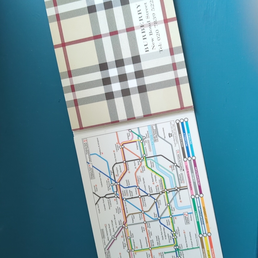 Burberry London Map